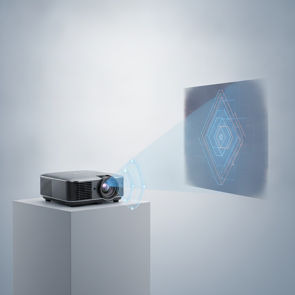 Vidéoprojecteur net au centre mais flou sur les bords : pourquoi et comment corriger